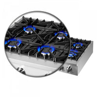 Forno Cossato Alta Qualita 36" 6-Burner Gas Cooktop - FCTGS5737-36|Surface de cuisson à gaz Forno Cossato Alta Qualita de 36 po à 6 brûleurs - FCTGS5737-36