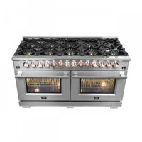 Forno Capriasca 8.64 Cu. Ft. Dual Fuel Range - FFSGS6187-60|Cuisinière hybride Forno Capriasca de 8,64 pi³ - FFSGS6187-60