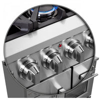 Forno Massimo 6.58 Cu. Ft. French Door Gas Range - FFSGS6439-48|Cuisinière à gaz Forno Massimo de 6,58 pi³ à portes françaises - FFSGS6439-48
