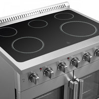 Forno Galiano 5.36 Cu. Ft. French Door Electric Range - FFSEL6917-36|Cuisinière électrique Forno Galiano de 5,36 pi³ à portes françaises - FFSEL6917-36