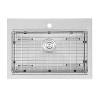 Ancona 28" Drop-In Workstation Kitchen Sink - AN-3127