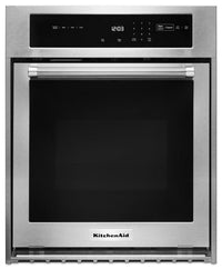 KitchenAid 3.1 Cu. Ft. Single Wall Oven – KOSC504ESS|Four mural simple de 3.1 pi3 KitchenAid – KOSC504ESS|KOSC504S