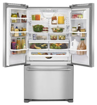 Maytag 20. Cu. Ft. French-Door Refrigerator – MFC2062FEZ - Refrigerator in Stainless Steel