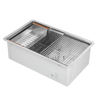 Ancona 30" Undermount Workstation Kitchen Sink - AN-3372
