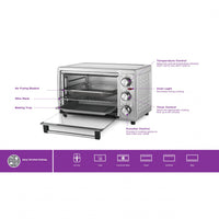Salton Convection Toaster Oven with Air Fry - TO2044SS|Four grille-pain à convection Salton avec friteuse à air - TO2044SS