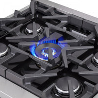 Forno Massimo 4.32 Cu.Ft. French Door Dual Fuel Range - FFSGS6325-30|Cuisinière hybride Forno Massimo de 4,32 pi³ à portes françaises - FFSGS6325-30