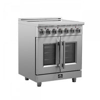 Forno Massimo 4.32 Cu. Ft. French Door Electric Range - FFSEL6955-30|Cuisinière électrique Forno Massimo de 4,32 pi³ à portes françaises - FFSEL6955-30