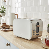 Salton Swan Nordic 2-Slice Toaster - ST14610WHTN|Grille-pain Swan à 2 tranches de style nordique - ST14610WHTN