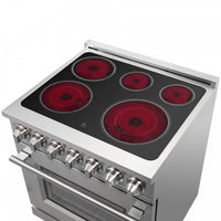 Forno Massimo 4.32 Cu. Ft. Electric Range - FFSEL6020-30|Cuisinière électrique Forno Massimo de 4,32 pi3 - FFSEL6020-30