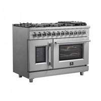 Forno Massimo 6.58 Cu.Ft. French Door Dual Fuel Range - FFSGS6325-48|Cuisinière hybride Forno Massimo de 6,58 pi³ à portes françaises - FFSGS6325-48