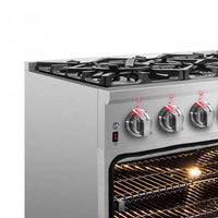 Forno Massimo 5.36 Cu. Ft. Dual Fuel Range - FFSGS6125-36|Cuisinière hybride Forno Massimo de 5,36 pi³ - FFSGS6125-36