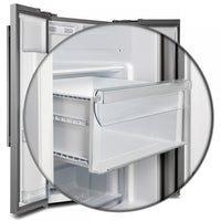 Forno Salerno 20 Cu. Ft. Side-by-Side Refrigerator with Water Dispenser - FFRBI1844-40SG|Réfrigérateur Forno Salerno de 20 pi³ à compartiments juxtaposés avec distributeur d'eau - FFRBI1844-40SG