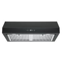 Ancona 30" Ducted Under Cabinet Range Hood - AN-18042BLK