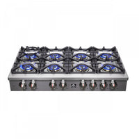 Forno Spezia Alta Qualita 48" Pro Style 8-Burner Gas Cooktop - FCTGS5751-48|Surface de cuisson à gaz de style professionnel Forno Spezia Alta Qualita de 48 po à 8 brûleurs - FCTGS5751-48
