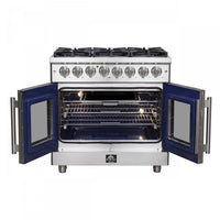 Forno Massimo 5.36 Cu.Ft. French Door Dual Fuel Range - FFSGS6325-36|Cuisinière hybride Forno Massimo de 5,36 pi³ à portes françaises - FFSGS6325-36
