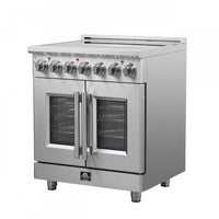 Forno Massimo 4.32 Cu. Ft. French Door Electric Range - FFSEL6955-30|Cuisinière électrique Forno Massimo de 4,32 pi³ à portes françaises - FFSEL6955-30