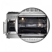 Forno Galiano 6.58 Cu. Ft. French Door Dual Fuel Range - FFSGS6356-48|Cuisinière hybride Forno Galiano de 6,58 pi³ à portes françaises - FFSGS6356-48