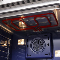 Forno Capriasca 4.32 Cu. Ft. French Door Dual Fuel Range - FFSGS6387-30|Cuisinière hybride Forno Capriasca de 4,32 pi³ à portes françaises - FFSGS6387-30