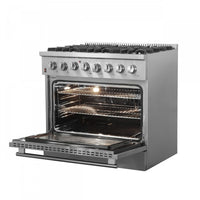 Forno Galiano 5.36 Cu. Ft. Dual Fuel Range - FFSGS6156-36|Cuisinière hybride Forno Galiano de 5,36 pi³ - FFSGS6156-36