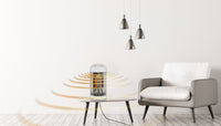 Westinghouse Infrared Electric Portable Oscillating Patio Heater - WES31-1200MWHT|Radiateur de terrasse oscillant, portatif, électrique et à infrarouge Westinghouse - WES31-1200MWHT