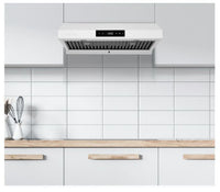 Hauslane 30-Inch Under Cabinet Matte White Range Hood - UC-PS18WHT-30|Hotte de cuisinière sous l'armoire Hauslane de 30 po blanc mat - UC-PS18WHT-30