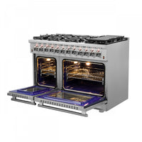 Forno Massimo 6.58 Cu. Ft. Dual Fuel Range - FFSGS6125-48|Cuisinière hybride Forno Massimo de 6,58 pi³ - FFSGS6125-48