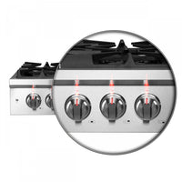 Forno Spezia Alta Qualita 30" Pro Style 5-Burner Gas Cooktop - FCTGS5751-30|Surface de cuisson à gaz de style professionnel Forno Spezia Alta Qualita de 30 po à 5 brûleurs - FCTGS5751-30
