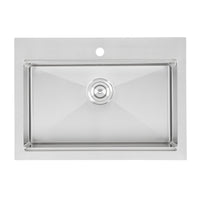 Ancona 28" Drop-In Workstation Kitchen Sink - AN-3127