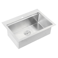 Ancona 28" Drop-In Workstation Kitchen Sink - AN-3127