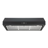 Ancona 36" Ducted Under Cabinet Range Hood - AN-18043BLK