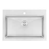 Ancona 28" Dual Mount Workstation Kitchen Sink - AN-33104