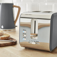 Salton Swan Nordic 2-Slice Toaster - ST14610GRYN|Grille-pain Swan à 2 tranches de style nordique - ST14610GRYN