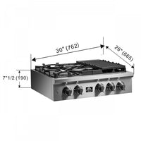 Forno Spezia Alta Qualita 30" Pro Style 5-Burner Gas Cooktop - FCTGS5751-30|Surface de cuisson à gaz de style professionnel Forno Spezia Alta Qualita de 30 po à 5 brûleurs - FCTGS5751-30