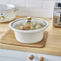 Salton Swan Nordic 3.5 L Slow Cooker - SF17021WHTN|Mijoteuse Swan de 3,5 l de style nordique - SF17021WHTN