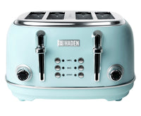 Haden Heritage 4-Slice Toaster - Turquoise|Grille-pain Heritage de Haden à 4 tranches - turquoise