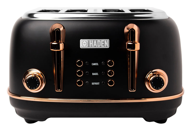 Haden Heritage 4-Slice Toaster - Black Copper|Grille-pain Heritage de Haden à 4 tranches - cuivre noir
