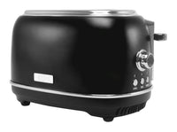 Haden Heritage 2-Slice Toaster - Black Chrome|Grille-pain Heritage de Haden à 2 tranches - chrome noir