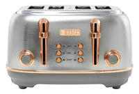 Haden Heritage 4-Slice Toaster - Steel Copper|Grille-pain Heritage de Haden à 4 tranches - cuivre acier