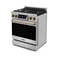 Gordon Ramsay Collection by Thor Kitchen 30" Freestanding Professional Gas Range with Tilt Panel Touch Control - RSG30-BRZ|Cuisinière à gaz amovible de style professionnel collection Gordon Ramsay de Thor Kitchen de 30 po - RSG30-BRZ
