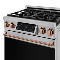 Gordon Ramsay Collection by Thor Kitchen 30" Freestanding Professional Gas Range with Tilt Panel Touch Control - RSG30-RSG|Cuisinière à gaz amovible de style professionnel collection Gordon Ramsay de Thor Kitchen de 30 po - RSG30-RSG