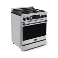 Gordon Ramsay Collection by Thor Kitchen 30" Freestanding Professional Gas Range with Tilt Panel Touch Control - RSG30-BLU|Cuisinière à gaz amovible de style professionnel collection Gordon Ramsay de Thor Kitchen de 30 po - RSG30-BLU