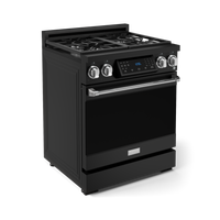 Gordon Ramsay Collection by Thor Kitchen 30" Freestanding Professional Gas Range with Tilt Panel Touch Control - RSG30B-SS|Cuisinière à gaz amovible de style professionnel collection Gordon Ramsay de Thor Kitchen de 30 po - RSG30B-SS