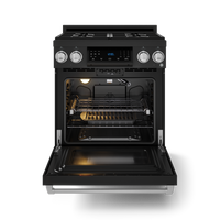 Gordon Ramsay Collection by Thor Kitchen 30" Freestanding Professional Gas Range with Tilt Panel Touch Control - RSG30B-SS|Cuisinière à gaz amovible de style professionnel collection Gordon Ramsay de Thor Kitchen de 30 po - RSG30B-SS