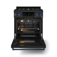 Gordon Ramsay Collection by Thor Kitchen 30" Freestanding Professional Gas Range with Tilt Panel Touch Control - RSG30B-BLU|Cuisinière à gaz amovible de style professionnel collection Gordon Ramsay de Thor Kitchen de 30 po - RSG30B-BLU