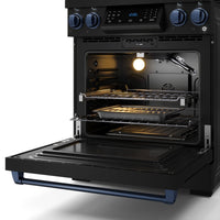 Gordon Ramsay Collection by Thor Kitchen 30" Freestanding Professional Gas Range with Tilt Panel Touch Control - RSG30B-BLU|Cuisinière à gaz amovible de style professionnel collection Gordon Ramsay de Thor Kitchen de 30 po - RSG30B-BLU