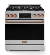 Gordon Ramsay Collection by Thor Kitchen 36" Freestanding Professional Gas Range with Tilt Panel Touch Control - RSG36-RSG|Cuisinière à gaz amovible de style professionnel collection Gordon Ramsay de Thor Kitchen de 36 po - RSG36-RSG