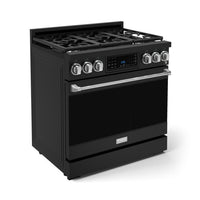 Gordon Ramsay Collection by Thor Kitchen 36" Freestanding Professional Gas Range with Tilt Panel Touch Control - RSG36B-SS|Cuisinière à gaz amovible de style professionnel collection Gordon Ramsay de Thor Kitchen de 36 po - RSG36B-SS
