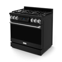 Gordon Ramsay Collection by Thor Kitchen 36" Freestanding Professional Gas Range with Tilt Panel Touch Control - RSG36B-SS|Cuisinière à gaz amovible de style professionnel collection Gordon Ramsay de Thor Kitchen de 36 po - RSG36B-SS