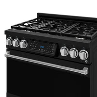 Gordon Ramsay Collection by Thor Kitchen 36" Freestanding Professional Gas Range with Tilt Panel Touch Control - RSG36B-SS|Cuisinière à gaz amovible de style professionnel collection Gordon Ramsay de Thor Kitchen de 36 po - RSG36B-SS