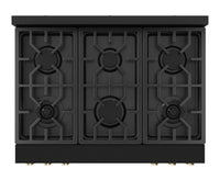 Gordon Ramsay Collection by Thor Kitchen 36" Freestanding Professional Gas Range with Tilt Panel Touch Control - RSG36B-BRZ|Cuisinière à gaz amovible de style professionnel collection Gordon Ramsay de Thor Kitchen de 36 po - RSG36B-BRZ